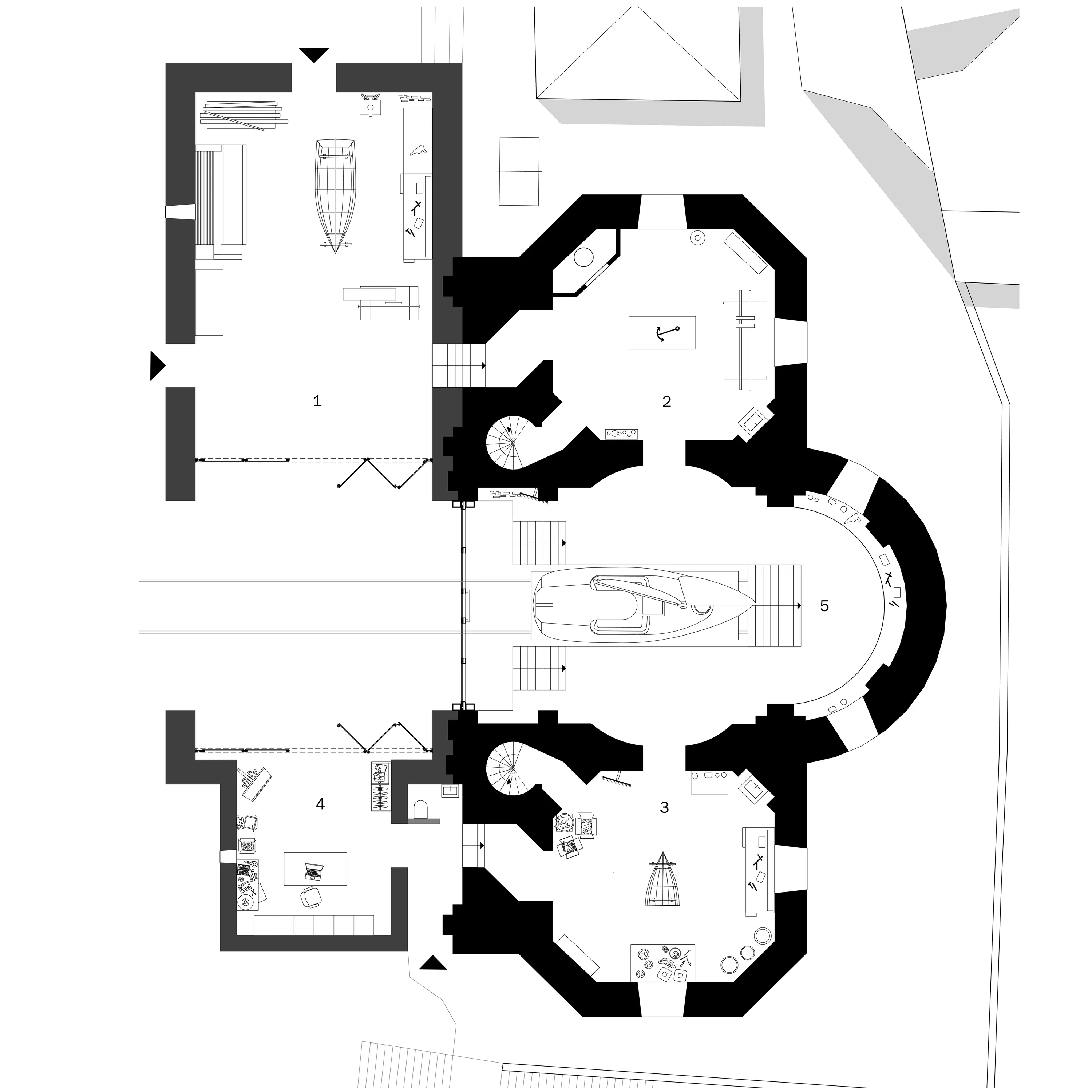 Grundriss der Werkstatt