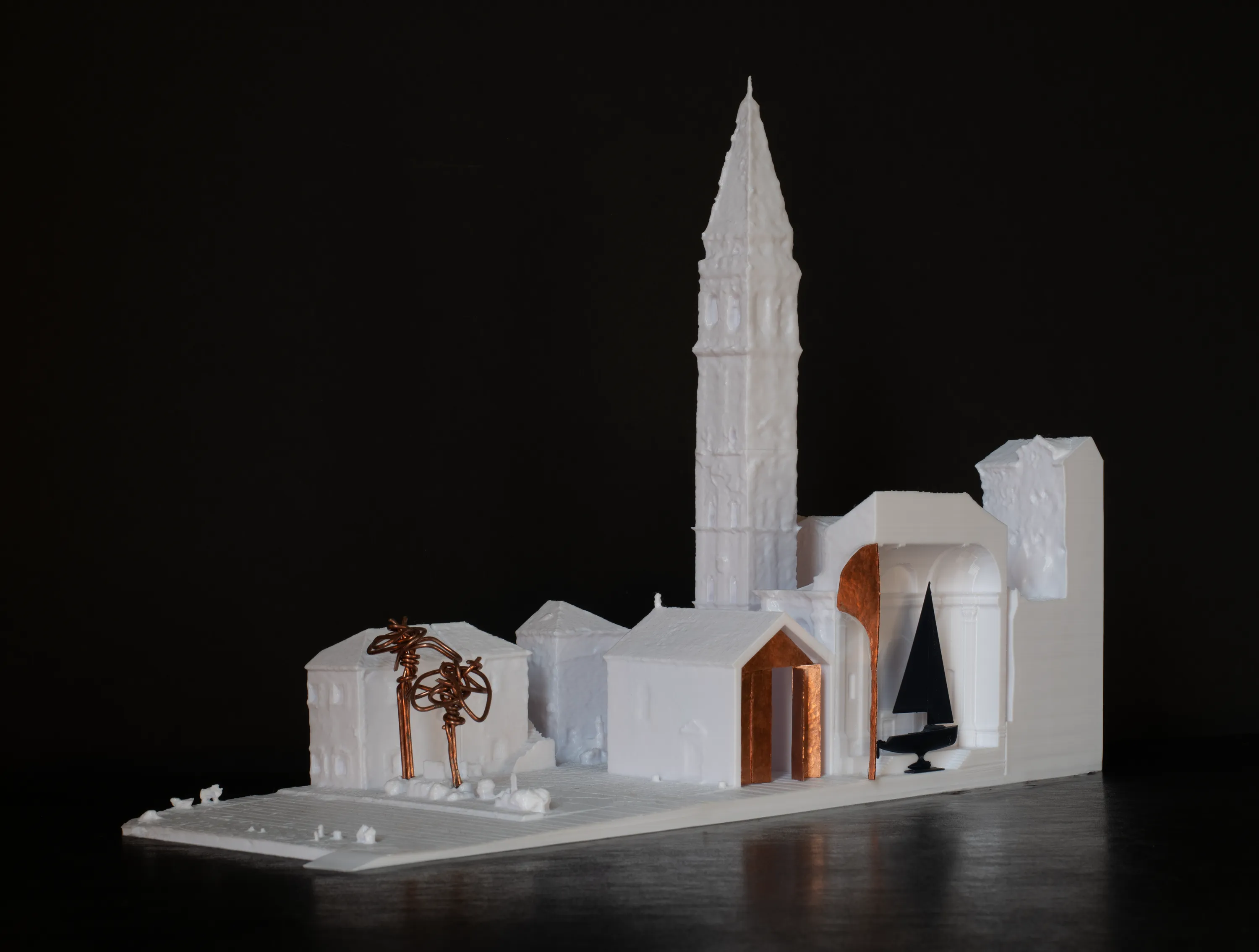 Modell der ineinanderliegenden Kirchen
